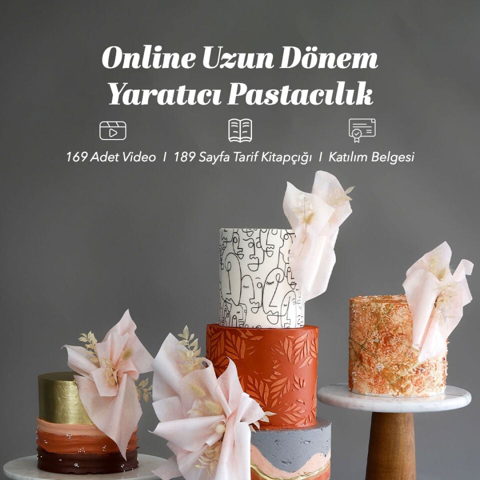 Online Uzun Dönem Yaratıcı Pastacılık